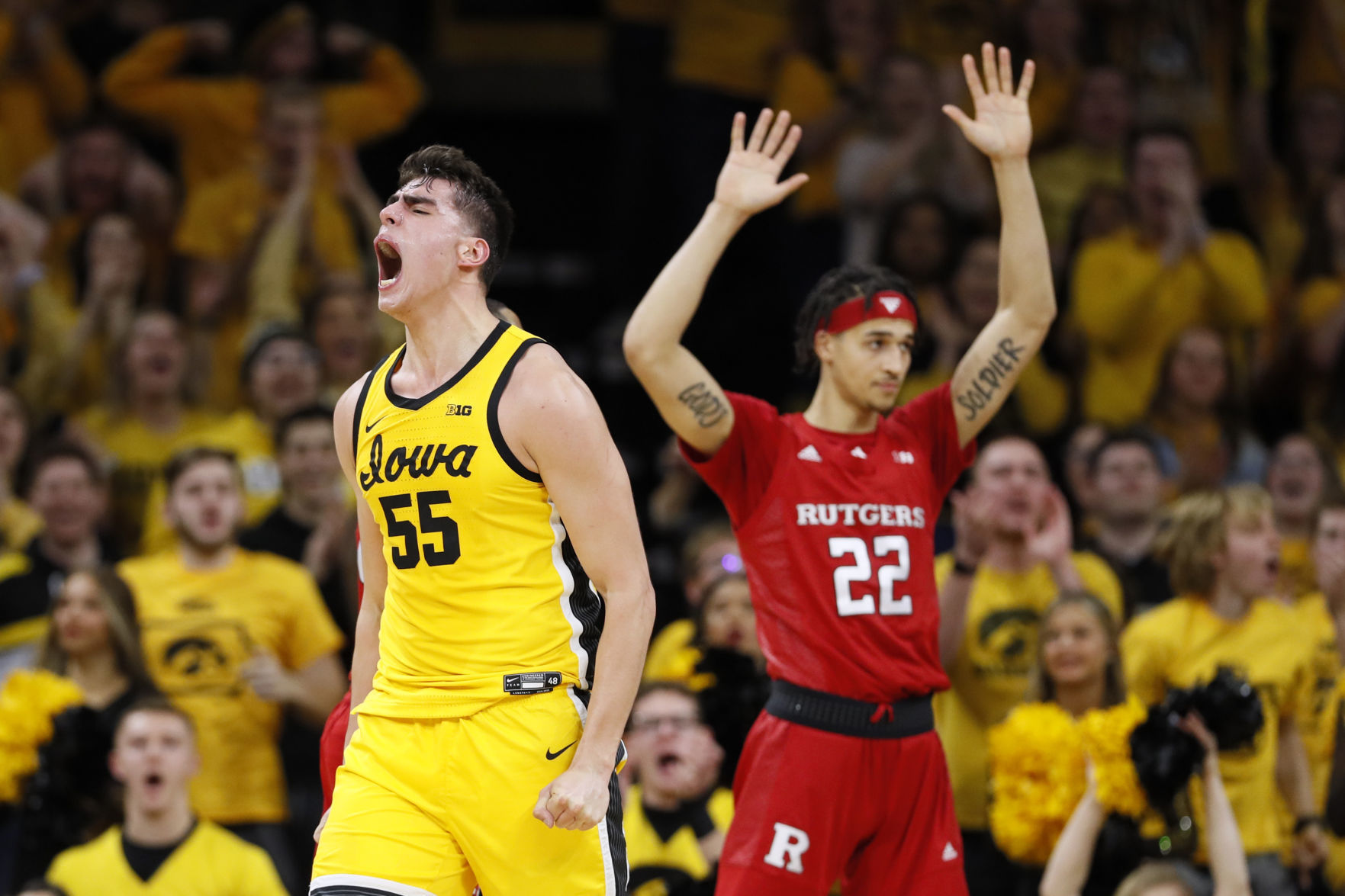 Rutgers Iowa Basketball